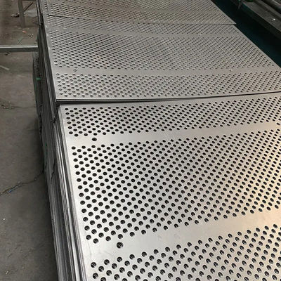 Grille de haut-parleurs en treillis métalliques micro-perforés avec feuilles d'aluminium et construction galvanisée à chaud