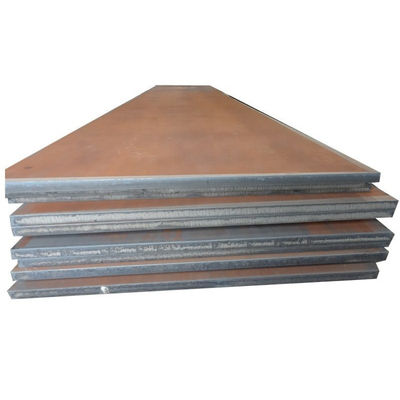 JIS DIN EN GB ASTM AISI Plaque en acier au carbone non allié pour le soudage, le poinçonnage, la coupe, le pliage, la décoiling largeur 1250mm-2500mm