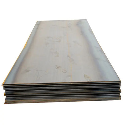 JIS DIN EN GB ASTM AISI Plaque d'acier laminée à chaud non alliée au carbone noir pour soudage, perçage, coupe, flexion, décoiling