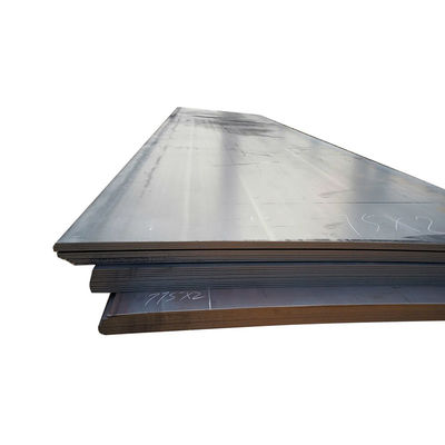 JIS DIN EN GB ASTM AISI Plaque en acier au carbone non allié pour le soudage, le poinçonnage, la découpe, le pliage, le décoiling Longueur 2000 mm-6000 mm