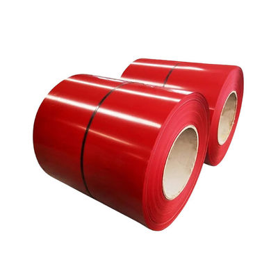 Coil d'acier revêtu de zinc 30-275g/m2 Coil d'acier galvanisé prépeint Z275 Ral Coil d'acier revêtu de couleur PPGI PPGL Coil